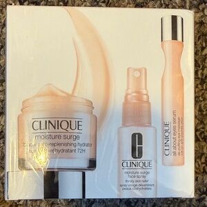 Clinique Moisture Surge Hydration Trio New In Wrapped Box
